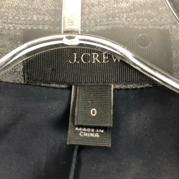 J. Crew Cotton Wool Grey Blue Blazer Jacket - Picture 10 of 11